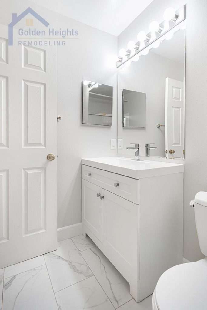 White Bathroom Interior