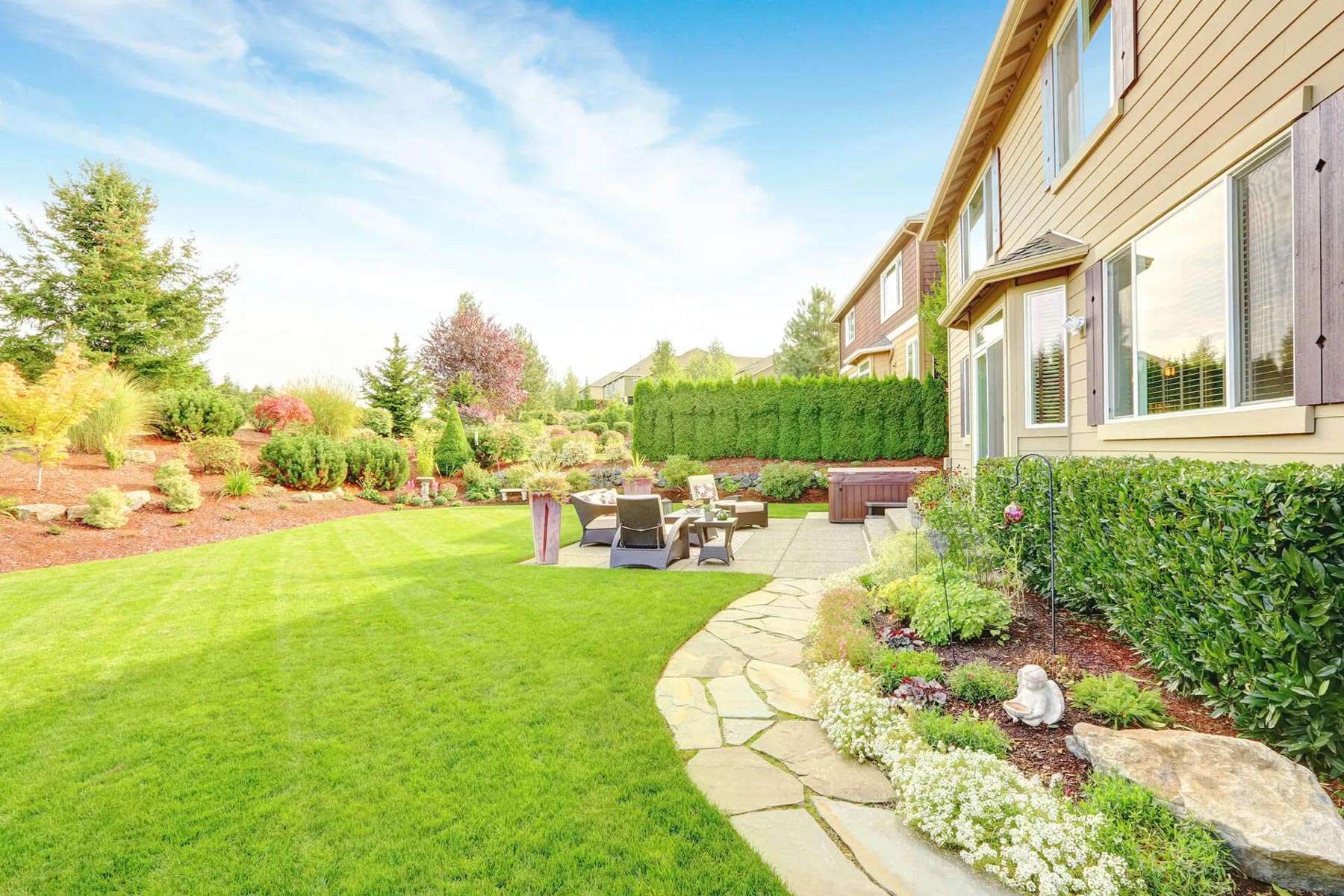 beautiful landscape Design by Golden Heights Remodeling