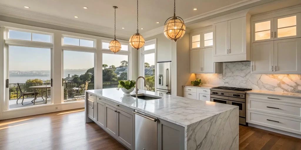 Modern San Francisco kitchen remodel.