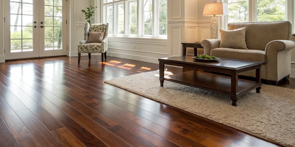 San Francisco flooring contractors install hardwood floors.