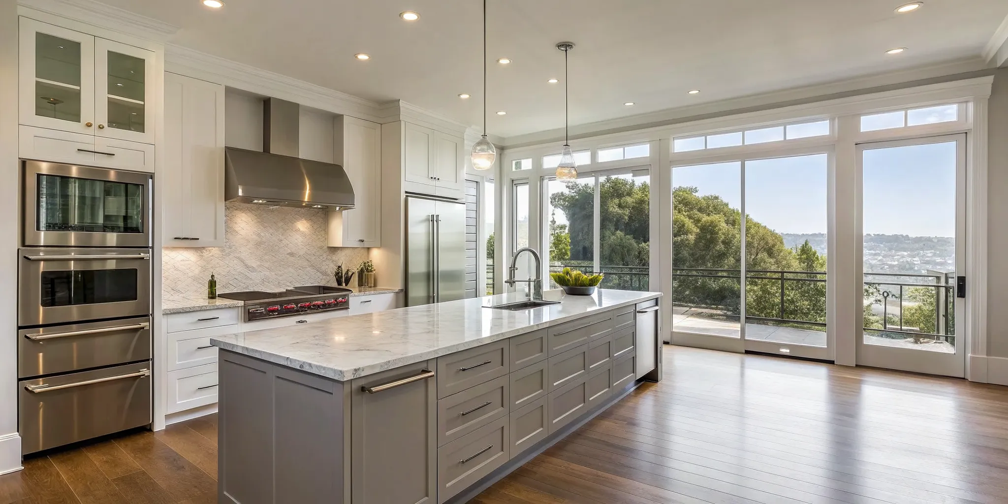 A modern kitchen remodel by one of the best remodeling companies in San Francisco.