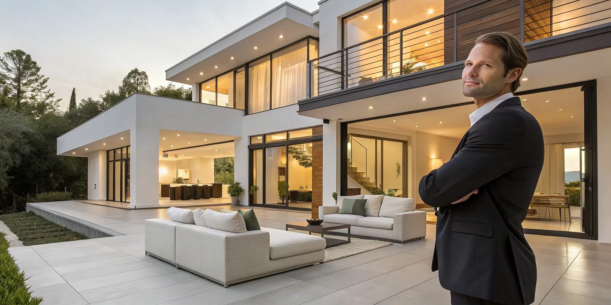 A modern home exterior after a professional home remodel in Concord, CA.