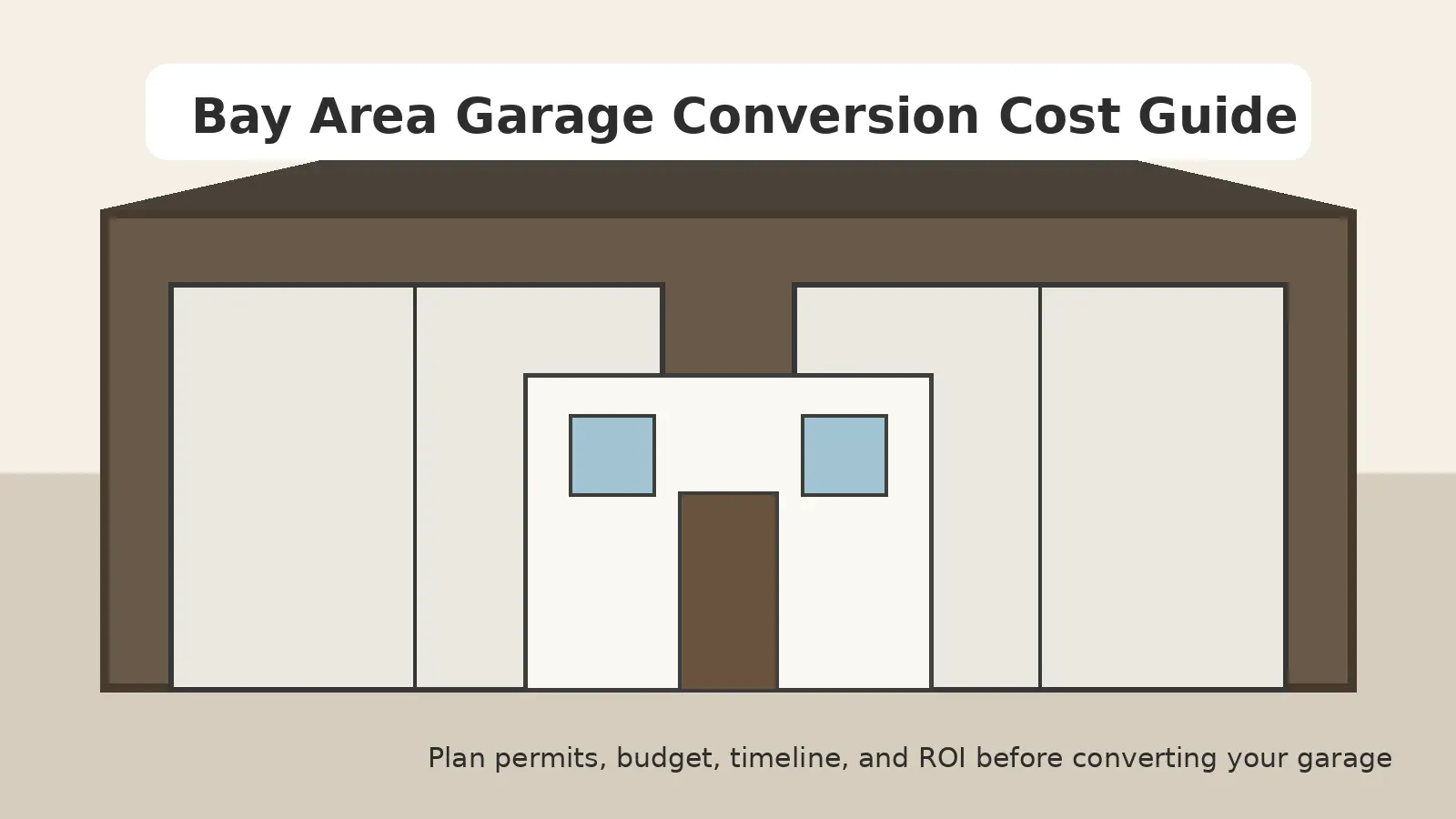 Bay Area garage conversion cost planning for an ADU project