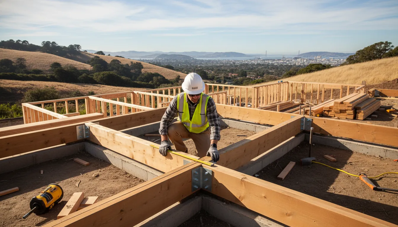 Earthquake retrofit Bay Area foundation inspection during remodeling